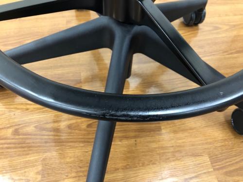 Steelcase (スチルケース) ハイバックチェアー イエロー ひじ掛け付き