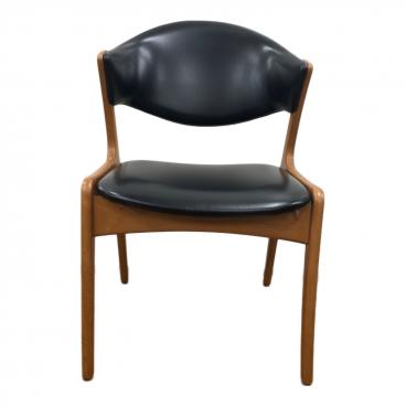 未使用⭐︎木製バッグチェア1脚❷ 引っかきキズに強い特殊生地を採用したハイバック脚付き座椅子