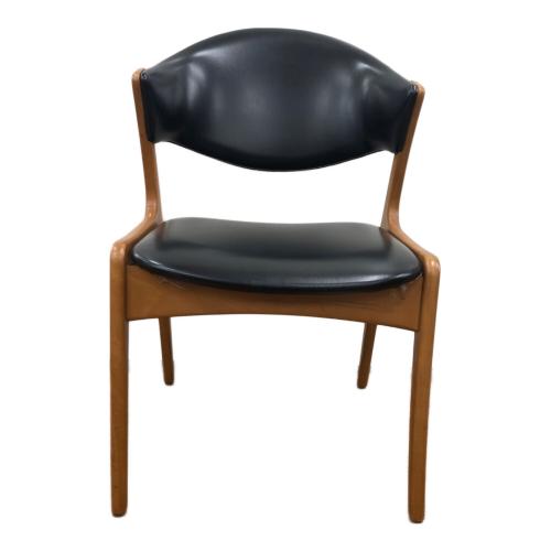 アサヒファニチュア ダイニングチェアー ブラック×ブラウン