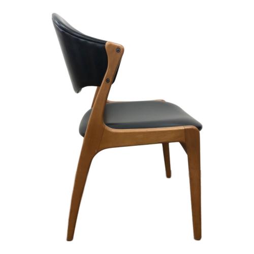 アサヒファニチュア ダイニングチェアー ブラック×ブラウン