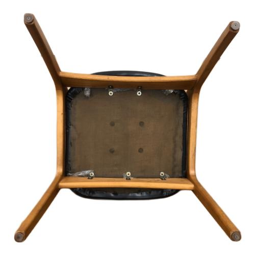 アサヒファニチュア ダイニングチェアー ブラック×ブラウン