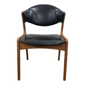 アサヒファニチュア ダイニングチェアー ブラック×ブラウン