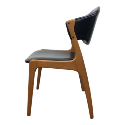 アサヒファニチュア ダイニングチェアー ブラック×ブラウン