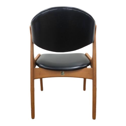 アサヒファニチュア ダイニングチェアー ブラック×ブラウン