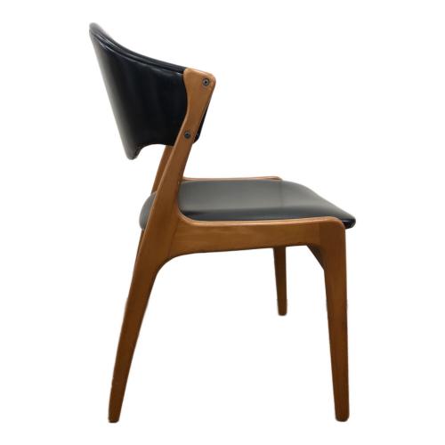 アサヒファニチュア ダイニングチェアー ブラック×ブラウン