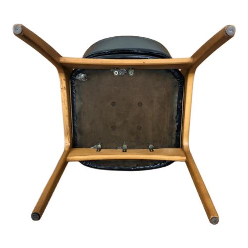 アサヒファニチュア ダイニングチェアー ブラック×ブラウン