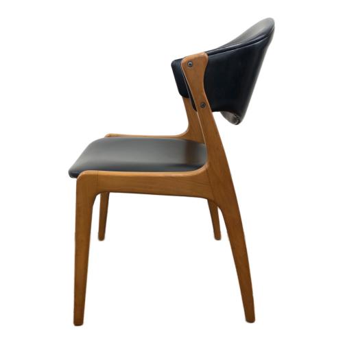 アサヒファニチュア ダイニングチェアー ブラック×ブラウン