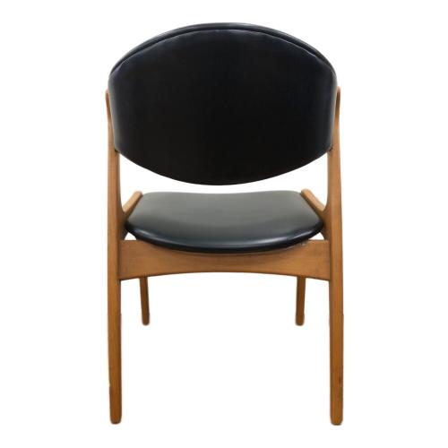 アサヒファニチュア ダイニングチェアー ブラック×ブラウン