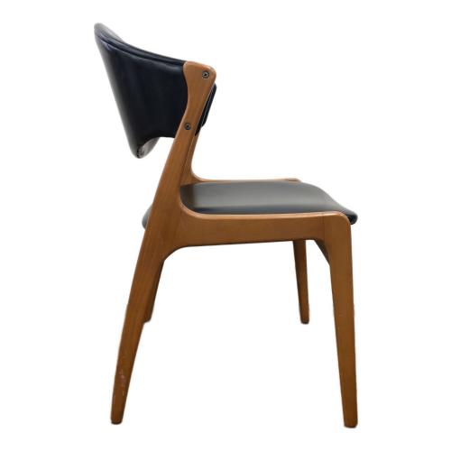 アサヒファニチュア ダイニングチェアー ブラック×ブラウン