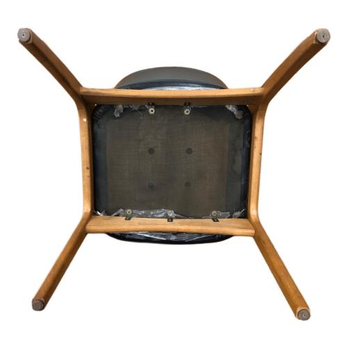 アサヒファニチュア ダイニングチェアー ブラック×ブラウン