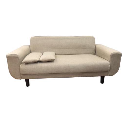 LOWYA (ロウヤ) 2人掛けソファー ライトグレー