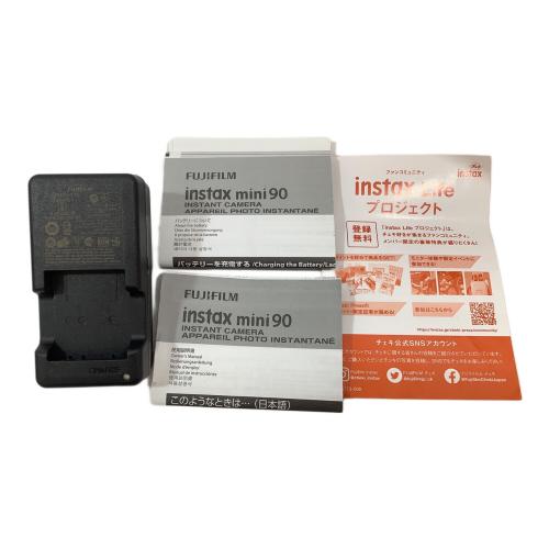 FUJIFILM (フジフィルム) インスタントカメラ ネオクラシック instax mini 90 リチウム 1/400秒 -