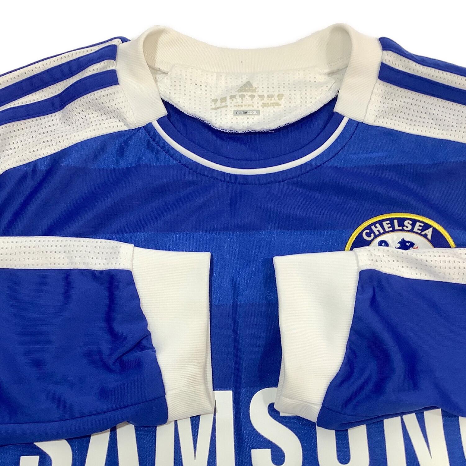 adidas サッカーウェア Mサイズ 青 adidas (アディダス) サッカーユニフォーム SIZE 0 ブルー