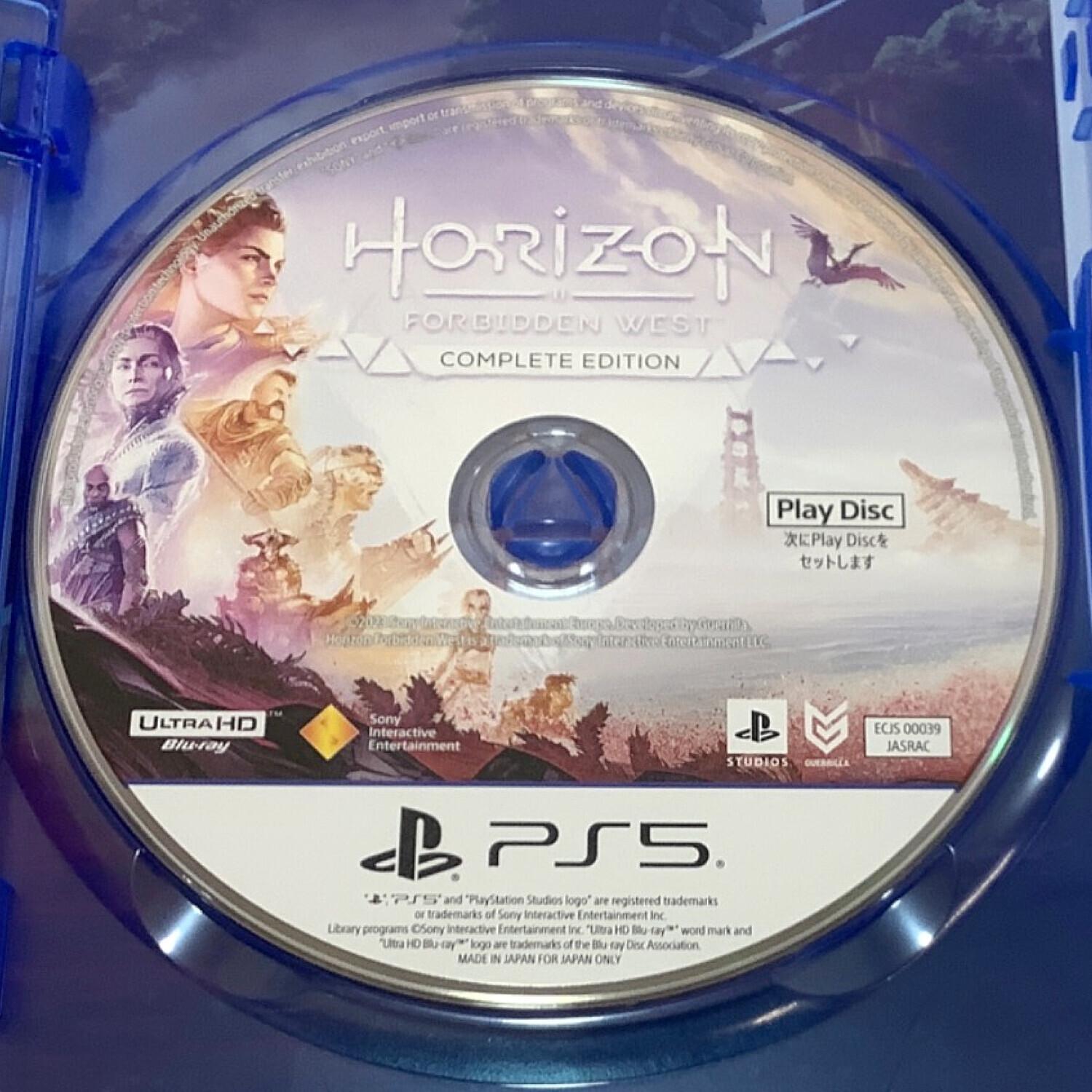 Playstation5用ソフト Horizon Forbidden West Complete Edition