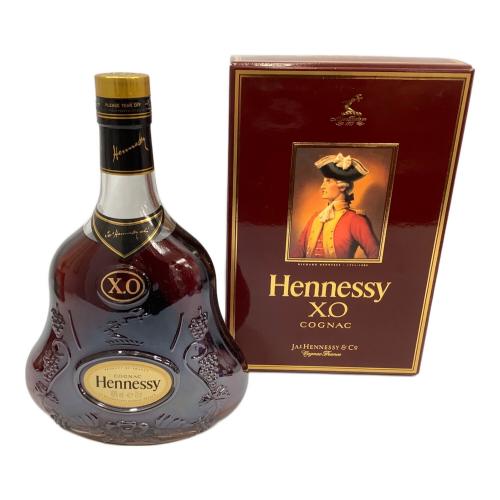 ヘネシー (Hennessy) コニャック 700ml 箱付 XO 金キャップ XO 未開封