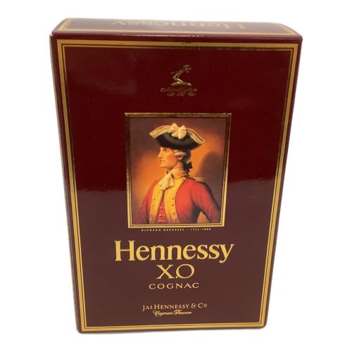 ヘネシー (Hennessy) コニャック 700ml 箱付 XO 金キャップ XO 未開封