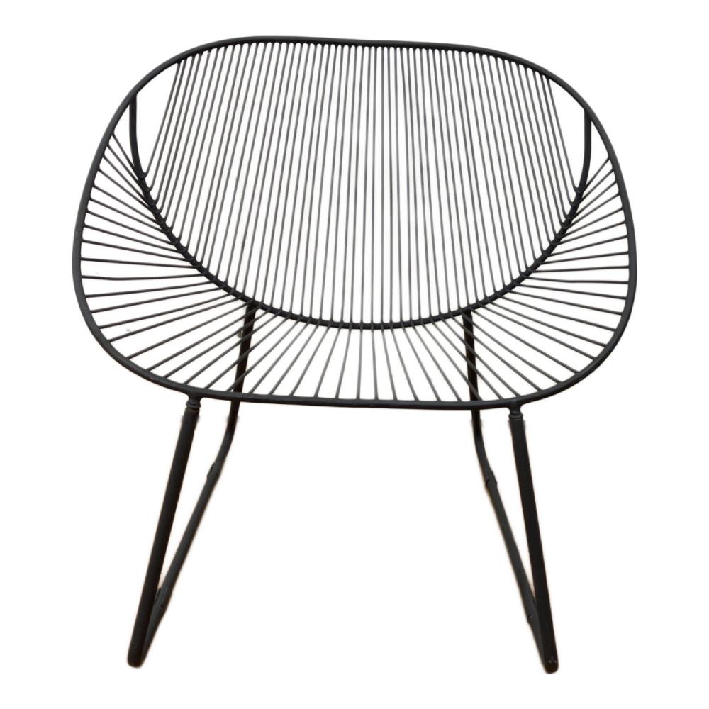 ワイヤーチェア ブラック｜トレファクONLINE