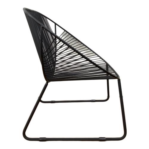 ワイヤーチェア ブラック