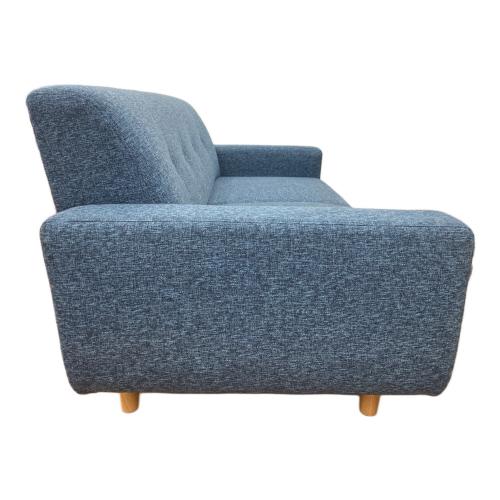ＬＯＷＹＡ　2人掛けソファー ブルー ファブリック