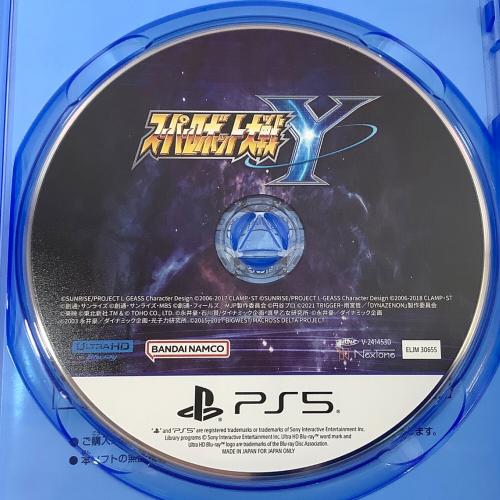 バンダイナムコ Playstation5用ソフト 特典コード使用不可 スーパーロボット大戦Y CERO C (15歳以上対象)