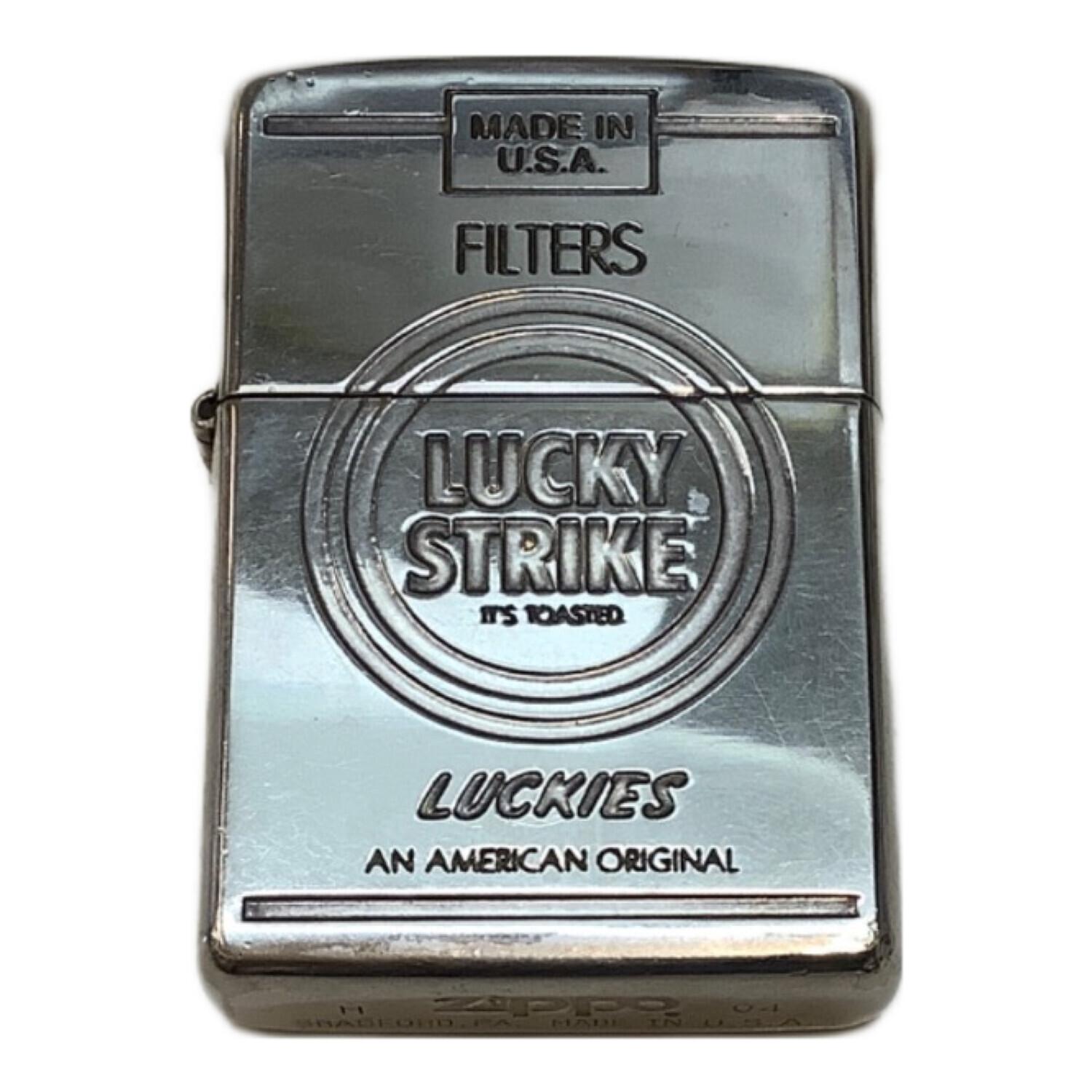 ZIPPO (ジッポ) ZIPPO USA製 2004年製 LUCKY STRIKE 2004年製