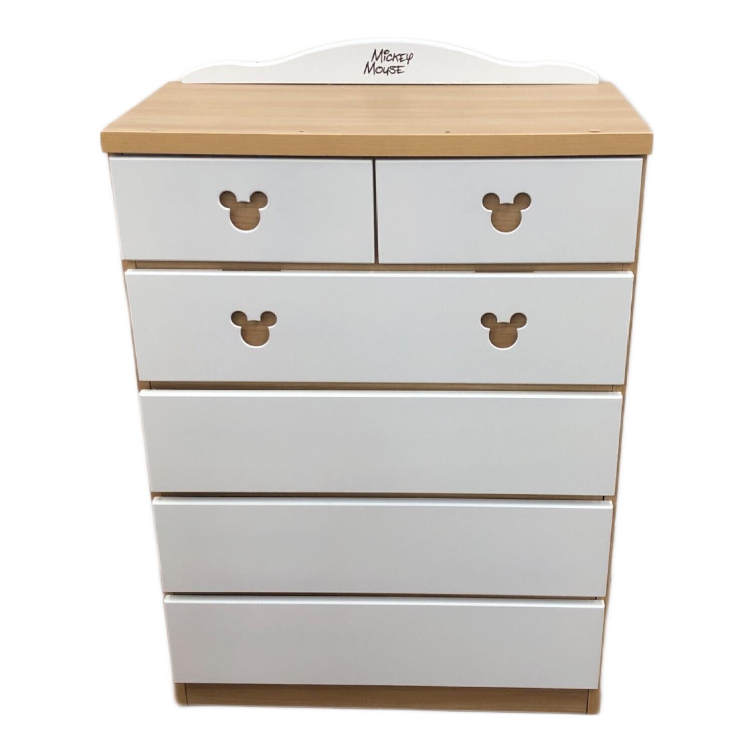 アルファタカバ 5段チェスト ナチュラル×ホワイト キャロル