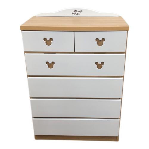 アルファタカバ 5段チェスト ナチュラル×ホワイト キャロル