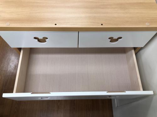 アルファタカバ 5段チェスト ナチュラル×ホワイト キャロル