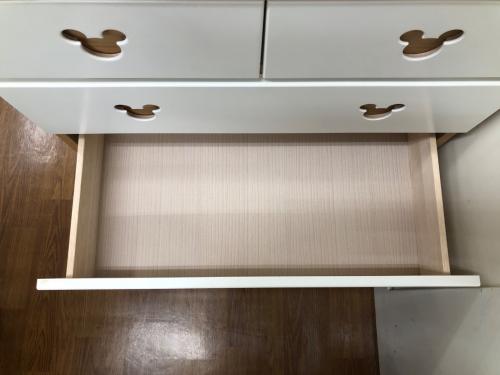 アルファタカバ 5段チェスト ナチュラル×ホワイト キャロル