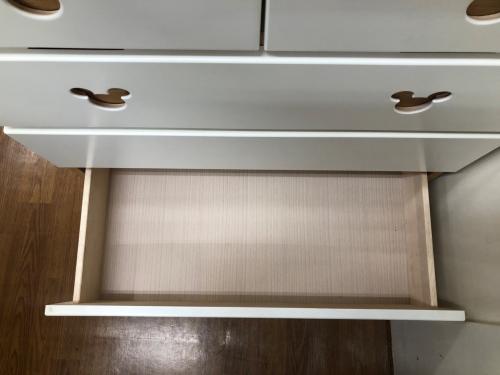 アルファタカバ 5段チェスト ナチュラル×ホワイト キャロル