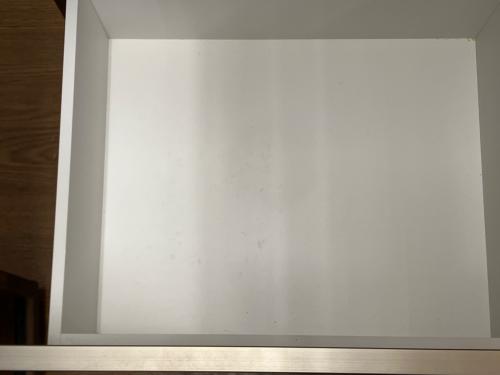 古賀家具 (コガカグ) キッチンカウンター ホワイト×ブラウン セイント