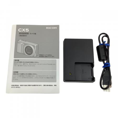 RICOH CX5 コンパクトデジタルカメラ　本体　説明書　充電器 RICOH CX5 コンパクトデジタルカメラ 本体 説明書 充電器 よくあるご