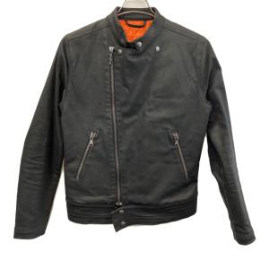 NUDIE JEANS (ヌーディー・ジーンズ) シングルライダースジャケット メンズ SIZE XS ブラック NJ3148