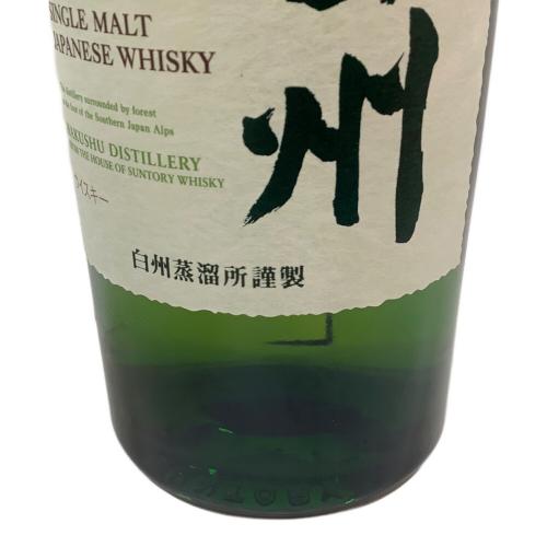 サントリー ジャパニーズウィスキー 700ml 白州 未開封 東京都