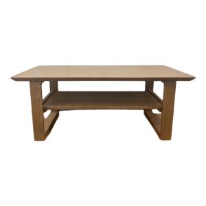 筑波産商 (ツクバサンショウ) センターテーブル 幅:約110㎝ ブラウン メッサ