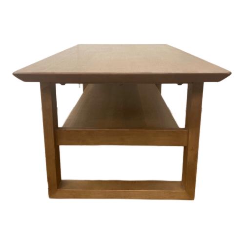 筑波産商 (ツクバサンショウ) センターテーブル 幅:約110㎝ ブラウン メッサ