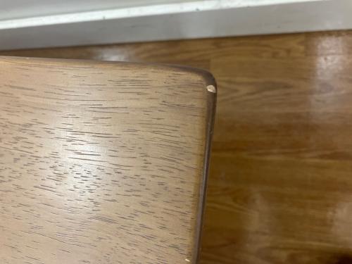 筑波産商 (ツクバサンショウ) センターテーブル 幅:約110㎝ ブラウン メッサ