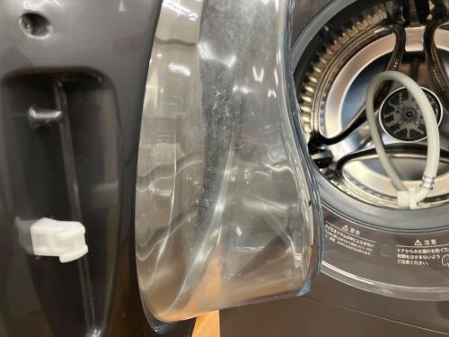 SHARP (シャープ) ドラム式洗濯機 ES-K10B 2023年製 扉キズ有