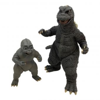 ゴジラ 1968東宝大怪獣シリーズ エクスプラス 少年リック限定版「ミニラ」付属 @ 怪獣総進撃ゴジラ　ソフビフィギュア