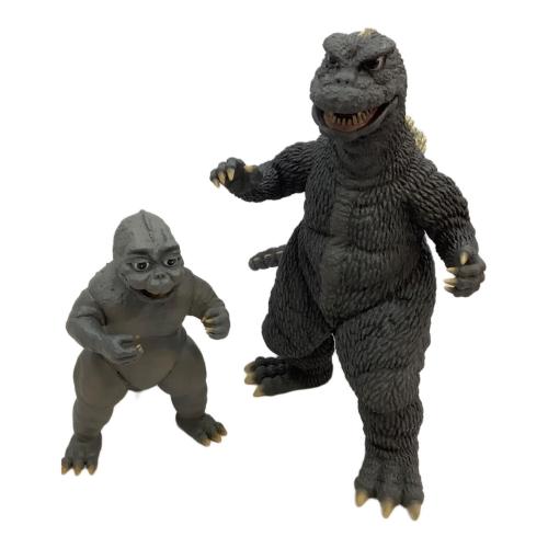 ゴジラ 1968東宝大怪獣シリーズ エクスプラス 少年リック限定版「ミニラ」付属 @ 怪獣総進撃ゴジラ　ソフビフィギュア