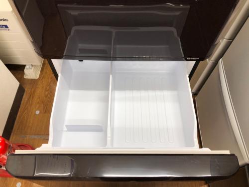 SHARP (シャープ) 3ドア冷蔵庫 SJ-PW35C-T 2017年製 350L