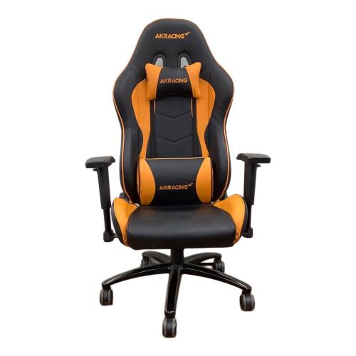 AK Racing (エーケーレーシング) ゲーミングチェア ブラック×オレンジ