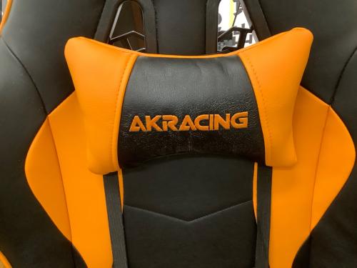 AK Racing (エーケーレーシング) ゲーミングチェア ブラック×オレンジ