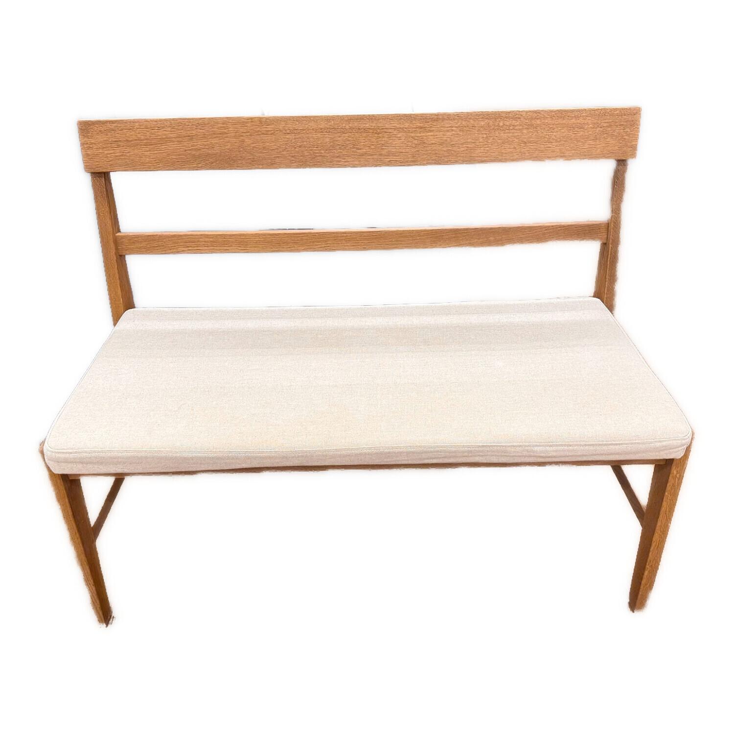 UNICO (ウニコ) ベンチバックレスト ブラウン×グレー ADDAY