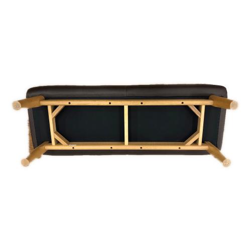 浜本工芸 (ハマモトコウゲイ) ベンチ ブラウン