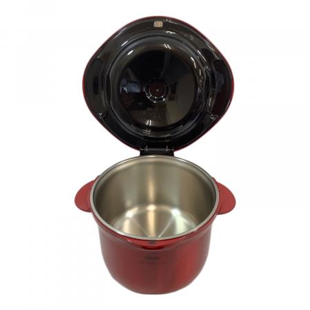 THERMOS (サーモス) 真空保温調理器シャトルシェフ KBK-3001 レッド