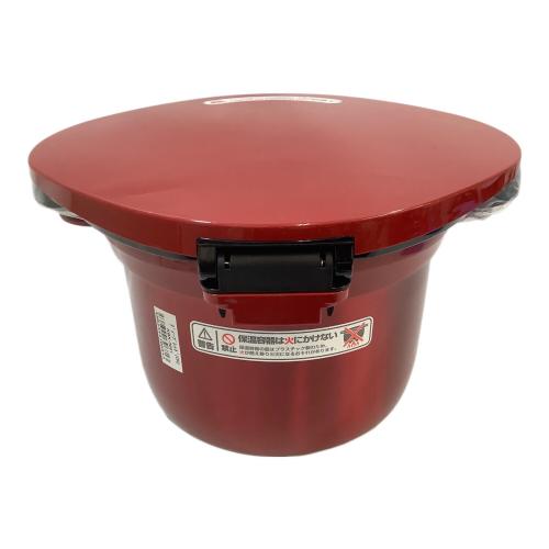 THERMOS (サーモス) 真空保温調理器シャトルシェフ KBK-3001 レッド