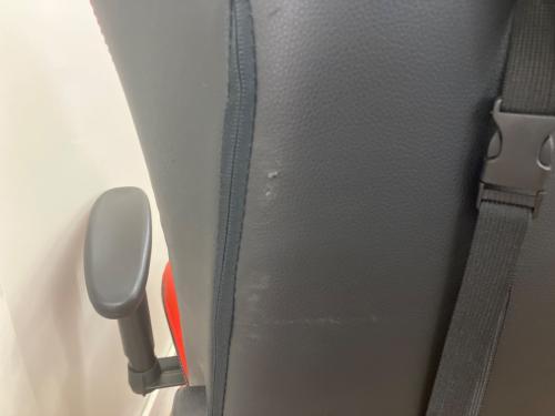 EXRACING (イーエックスレーシング) ゲーミングチェア ブラック×レッド