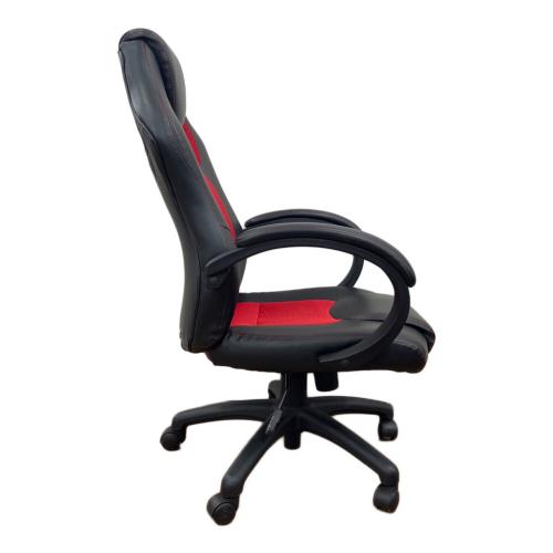 ニトリ ワークチェアー ブラック×レッド ヘレス