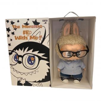 POP MART (ポップマート) LABUBU フィギュア THE MONSTERS FLIP WITH ME Vinyl Plush Doll